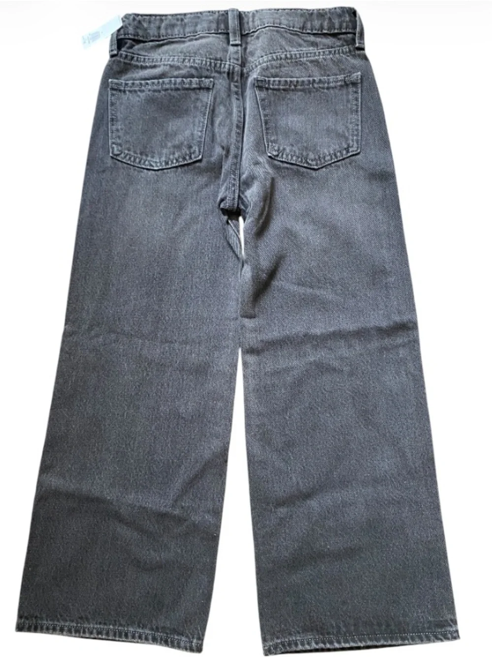 Old Navy Black High Waist Baggy Wide Leg Jeans NWT Size 10 Unisex